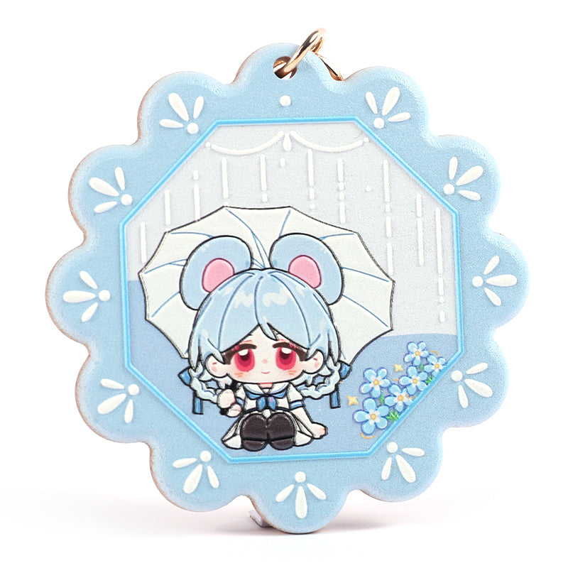 Custom 3D Beechwood Keychains