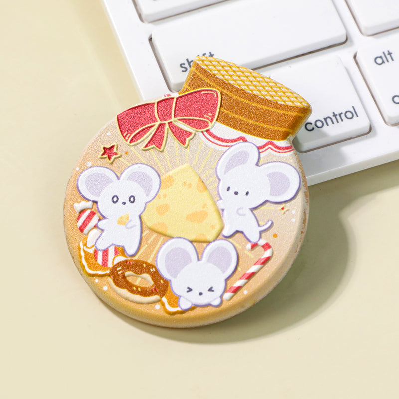 Custom 3D Beechwood Pins