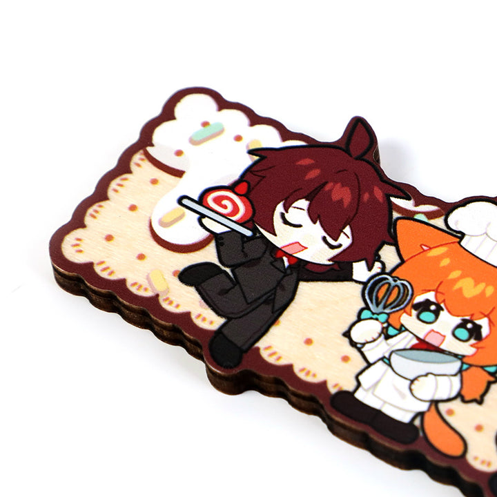 Custom 4mm Basswood Keychains