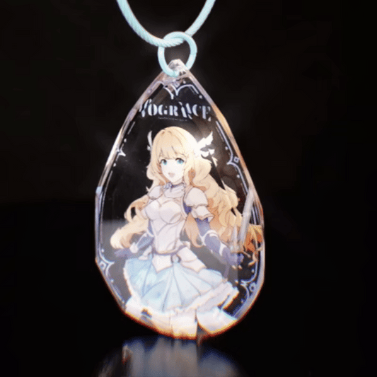 Personalisierter Acryl-Diamant-Schlüsselanhänger