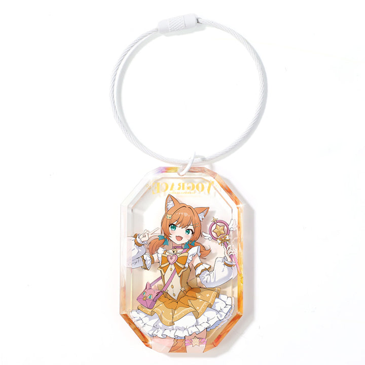 Custom Acrylic Diamond Keychain
