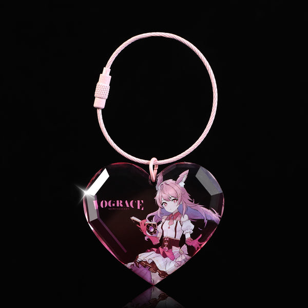Custom Acrylic Diamond Keychains