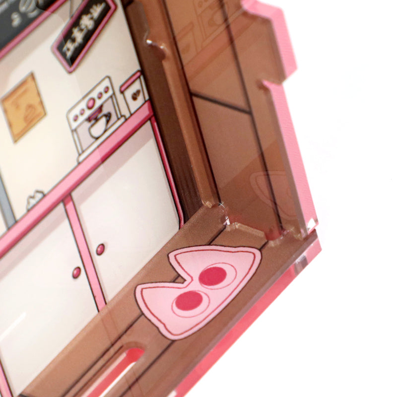 Vitrine en acrylique personnalisée 