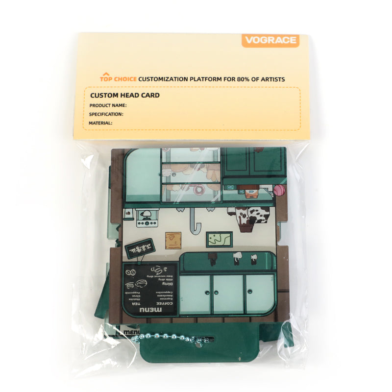 Vitrine en acrylique personnalisée 