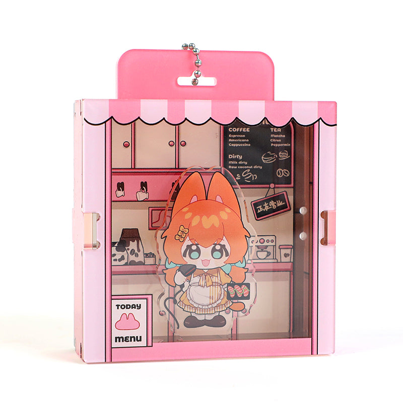 Vitrine en acrylique personnalisée 