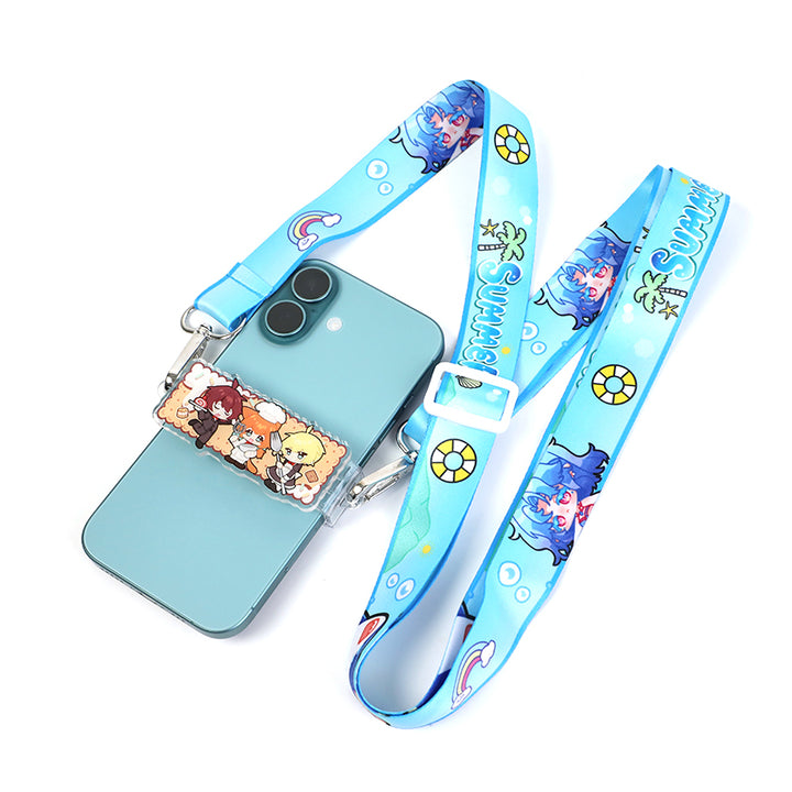 Custom Acrylic Lanyard Phone Straps
