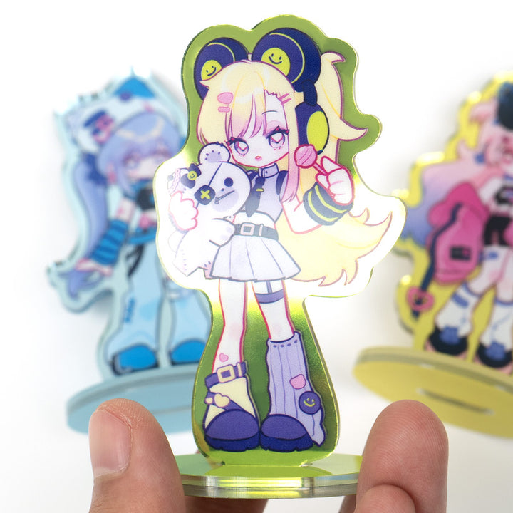 Custom Acrylic Mirror Standees - VOGRACE