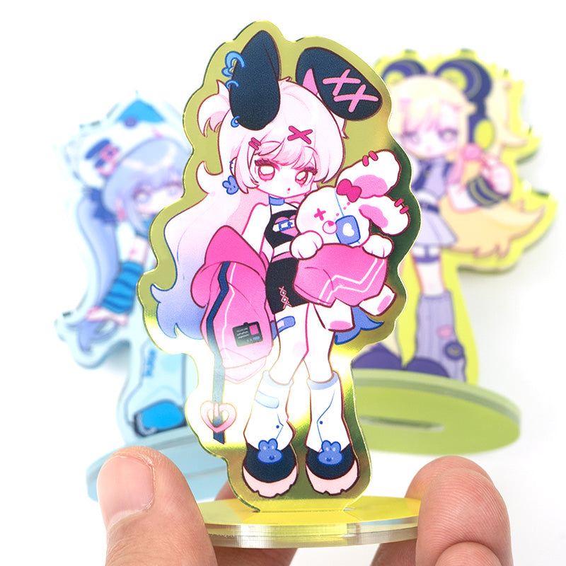 Custom Acrylic Mirror Standees - VOGRACE