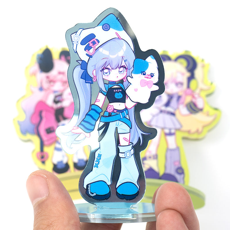 Custom Acrylic Mirror Standees - VOGRACE