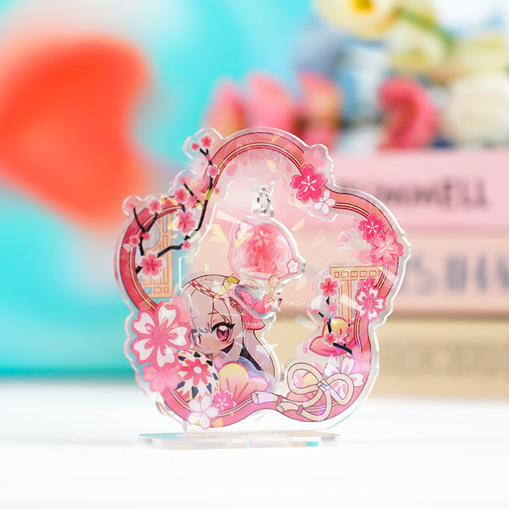 Custom Acrylic Wreath Dangling Shaker Standees - VOGRACE