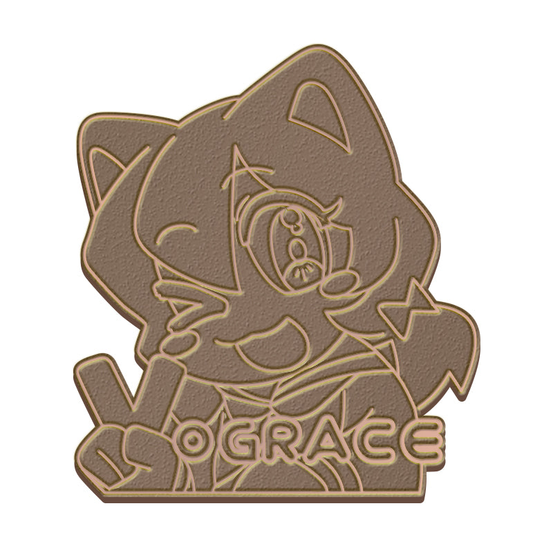 Custom Antique Die Struck Pins - VOGRACE