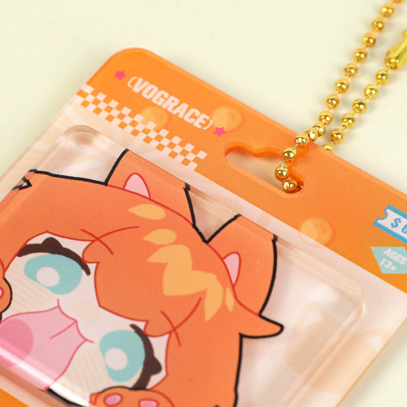 Custom Blister-Style Acrylic Keychain