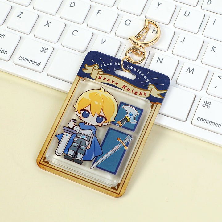 Custom Blister-Style Acrylic Keychain