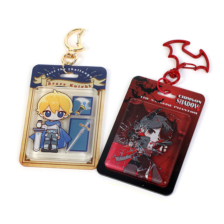 Custom Blister-Style Acrylic Keychain