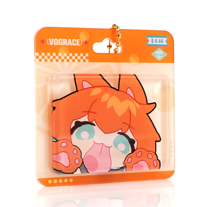 Custom Blister-Style Acrylic Keychain