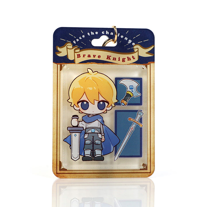 Custom Blister-Style Acrylic Keychain