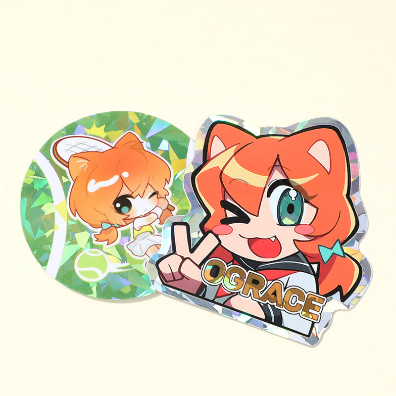 Benutzerdefinierte Aufkleber für zerbrochene Brillen 