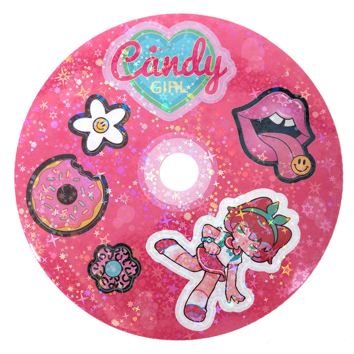 Custom CD stickers - VOGRACE