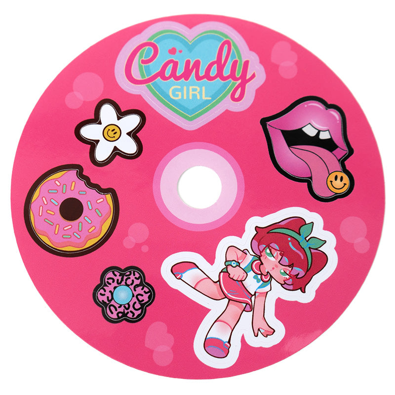 Custom CD stickers - VOGRACE
