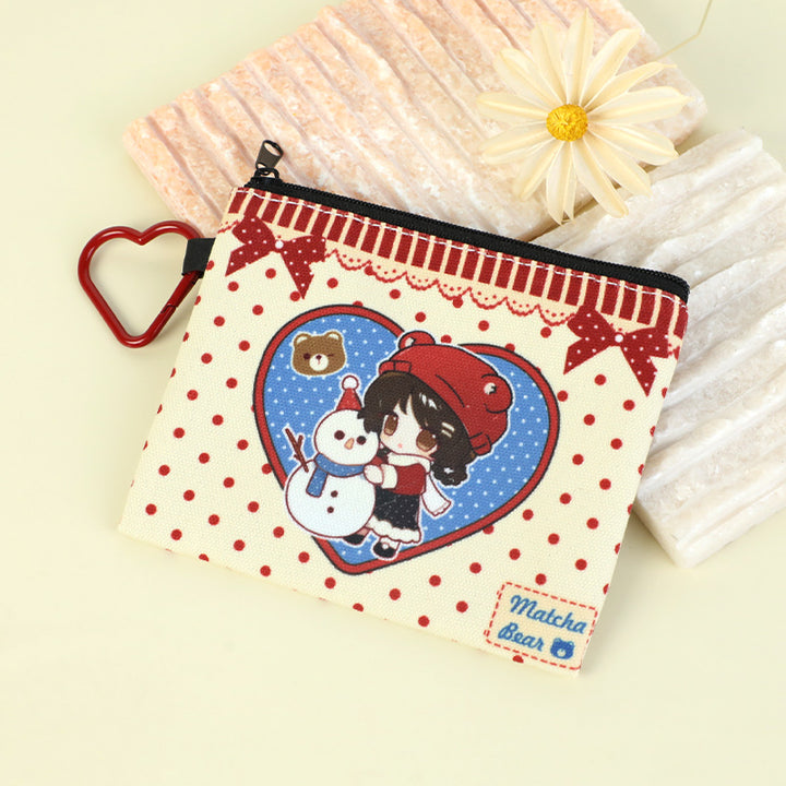 Custom Canvas Zipper Pouch Bags