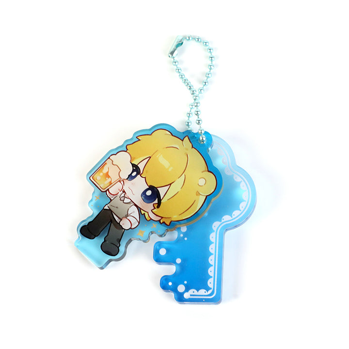 Custom Clear Acrylic Keychain Standees