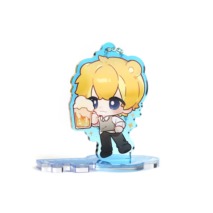 Custom Clear Acrylic Keychain Standees