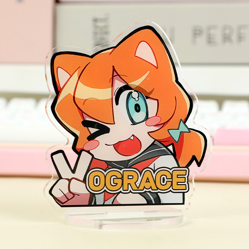 StandeS acrílico transparente personalizado