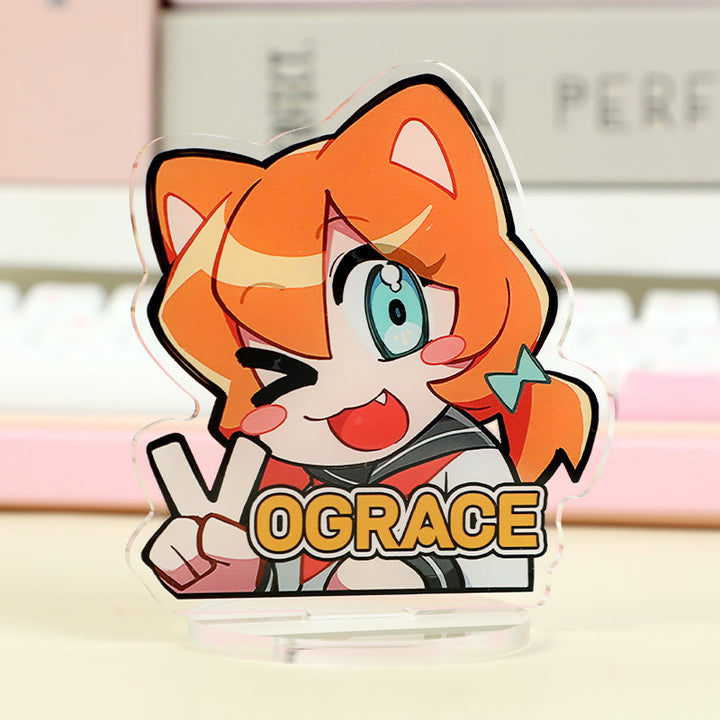 StandeS acrílico transparente personalizado