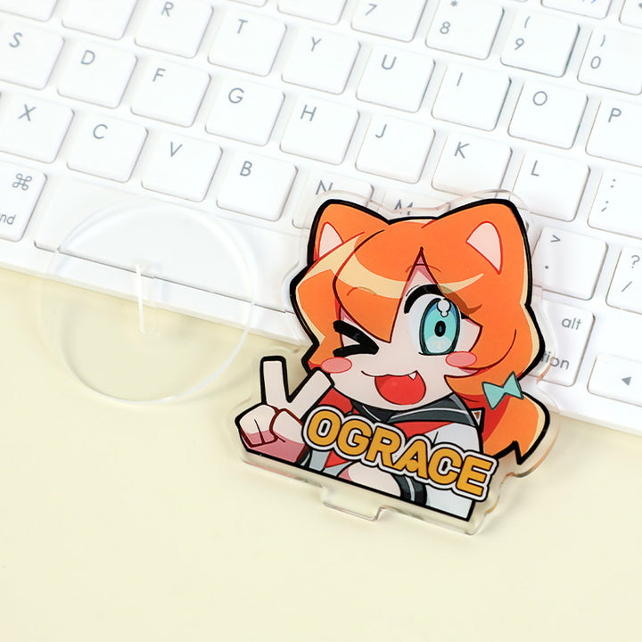 StandeS acrílico transparente personalizado