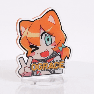 Custom Clear Acrylic Standees