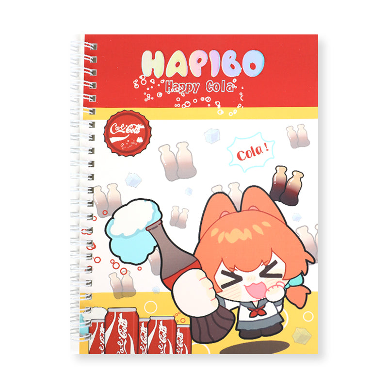Impresión de cuadernos espirales con estampado en frío personalizado 