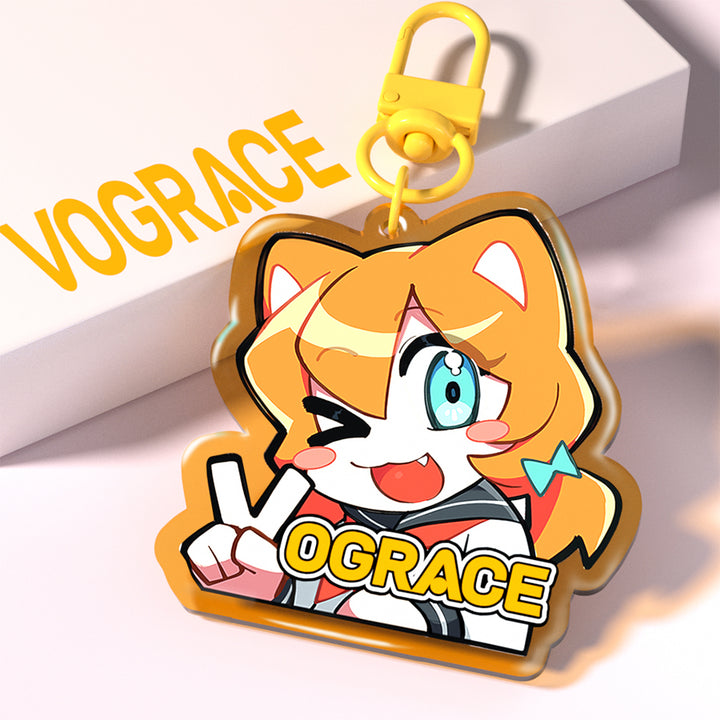 Custom Colored Acrylic Keychains