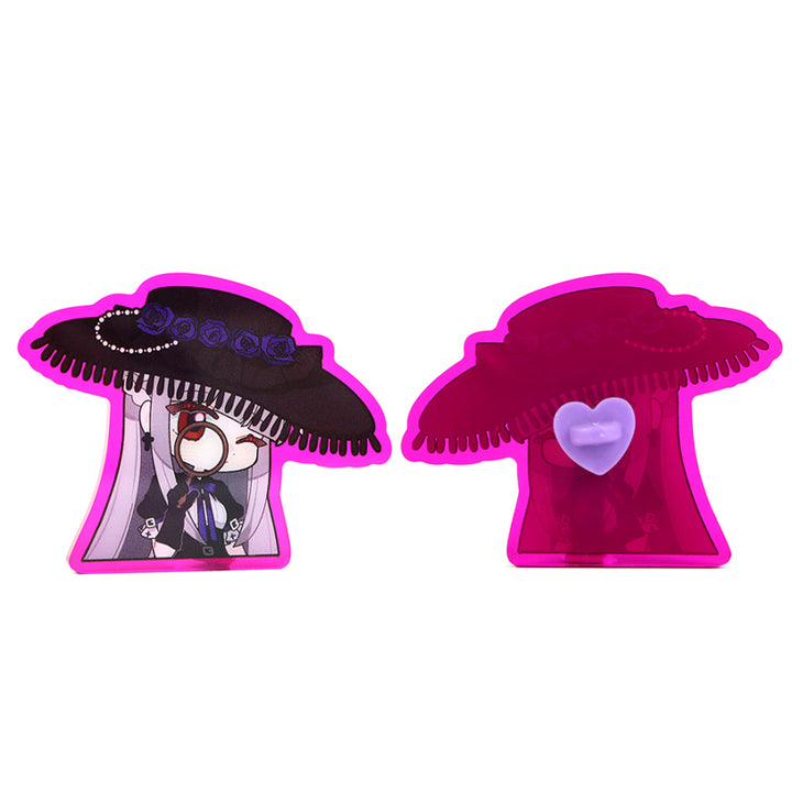 Individuell farbige Acryl Pins