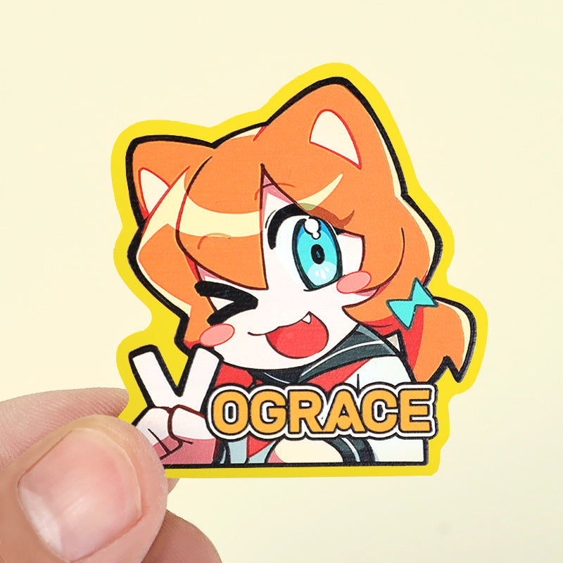 Épingles acryliques colorées personnalisées