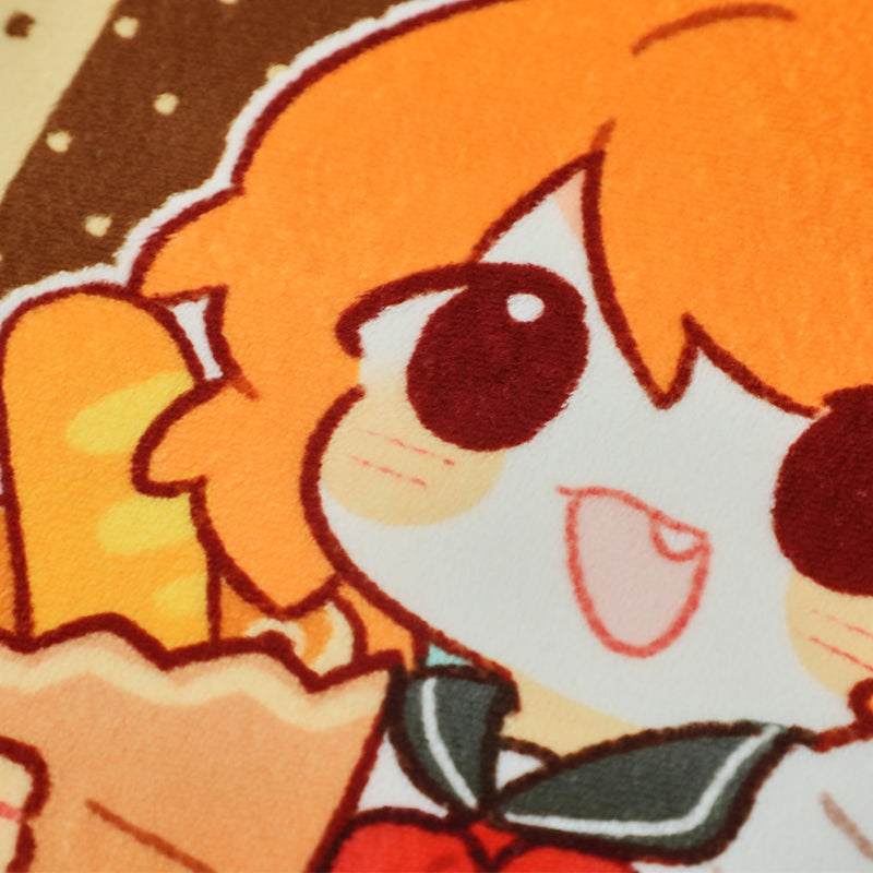 Custom Coral Fleece Floor Mat