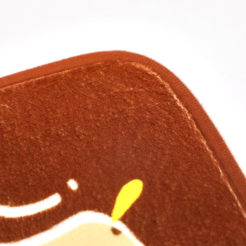 Custom Coral Fleece Floor Mat