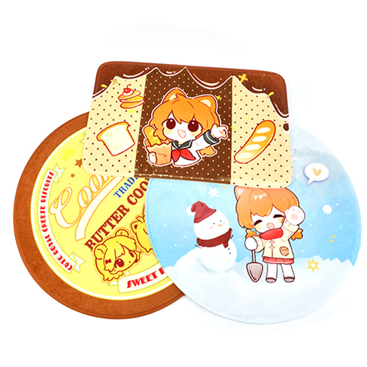 Custom Coral Fleece Floor Mat