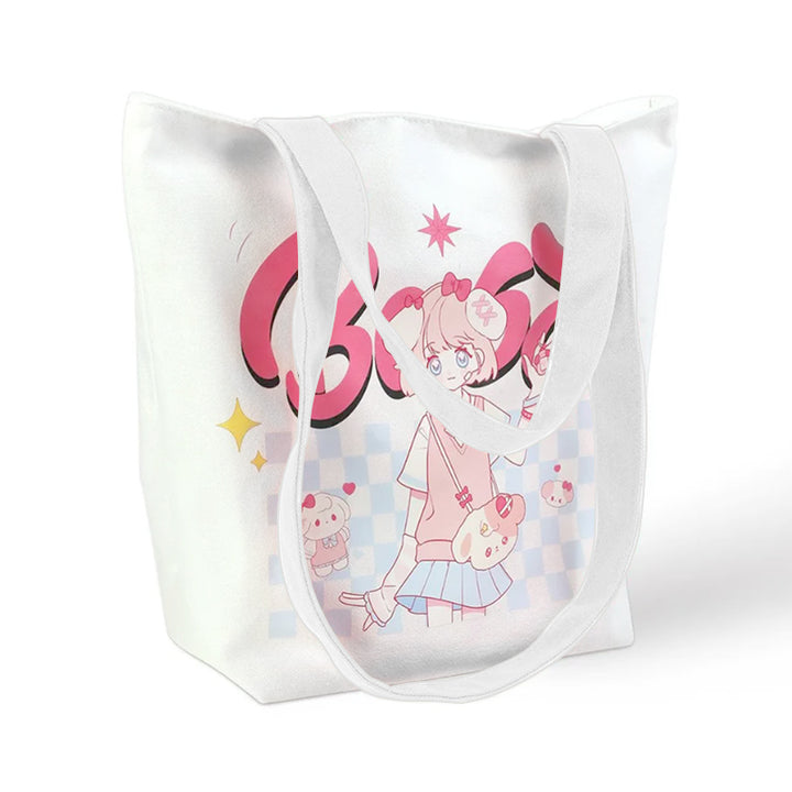 Sacs fourre-tout en toile personnalisés à double usage avec sangle 