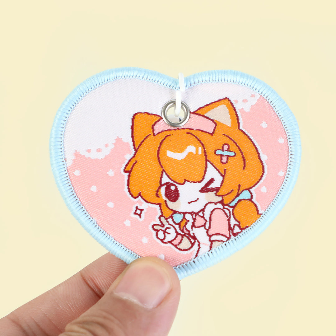 カスタム刺繍キーチェーン 