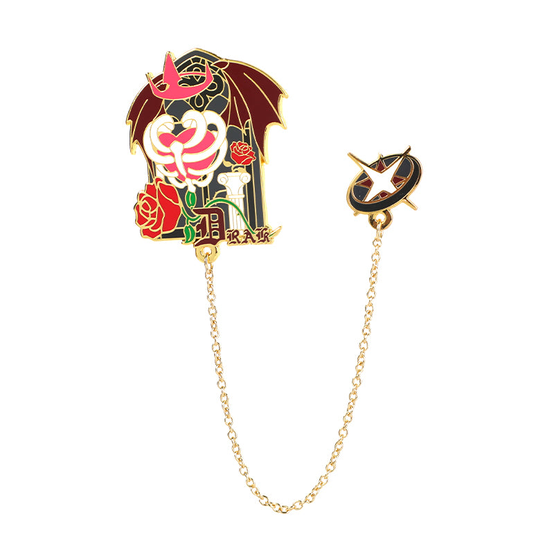 Custom Enamel Metal Chain Pins