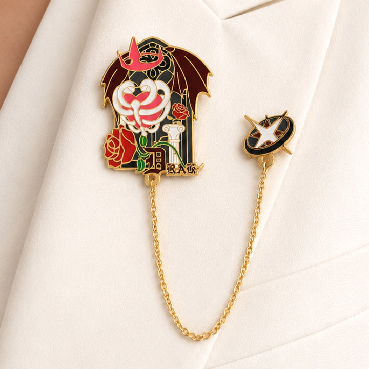 Custom Enamel Metal Chain Pins