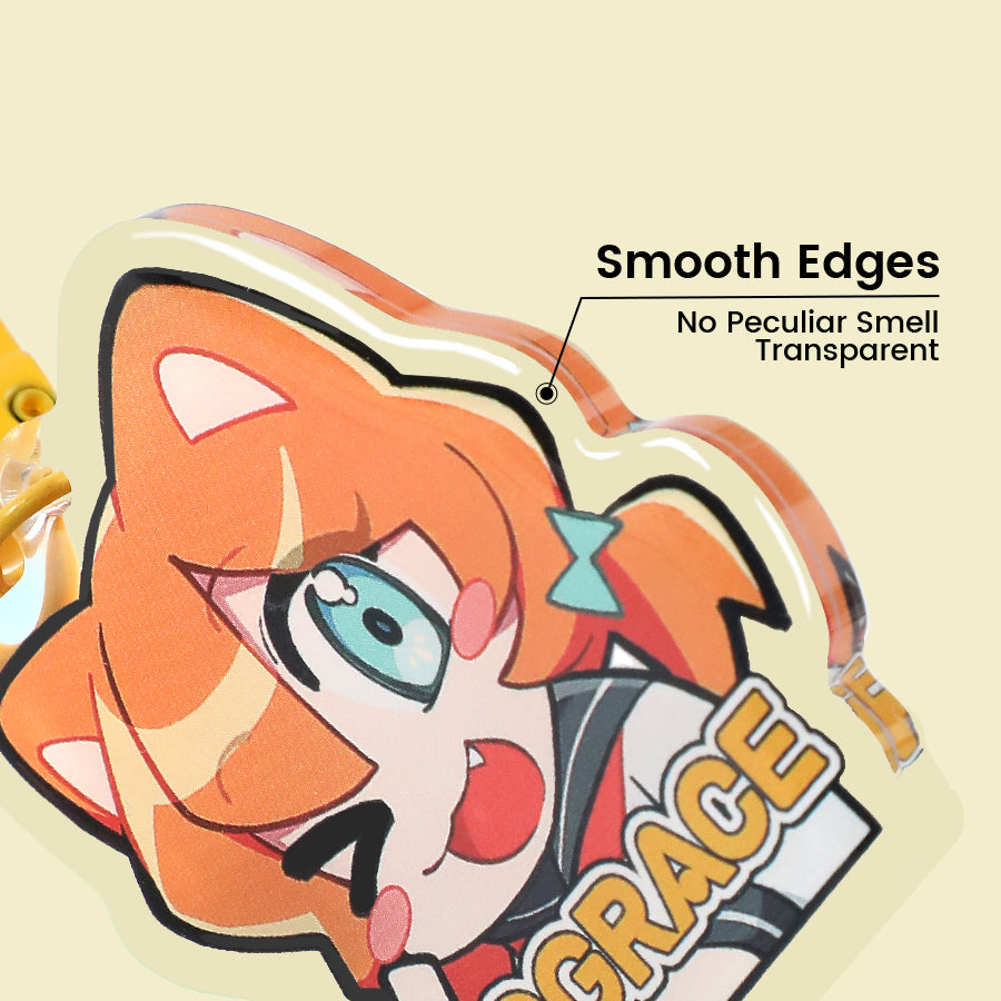 Chaveiros de Epoxi Transparente