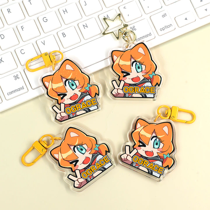 Chaveiros de Epoxi Transparente