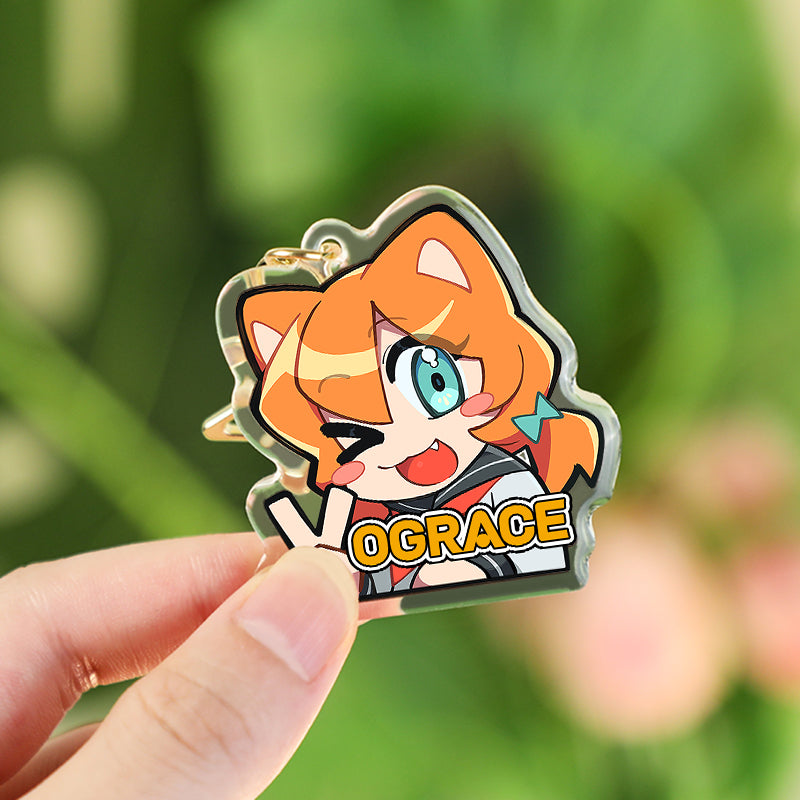 Chaveiros de Epoxi Transparente