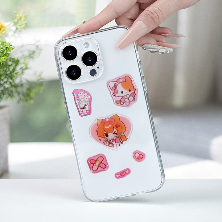 Hojas de pegatinas de epoxi personalizadas 