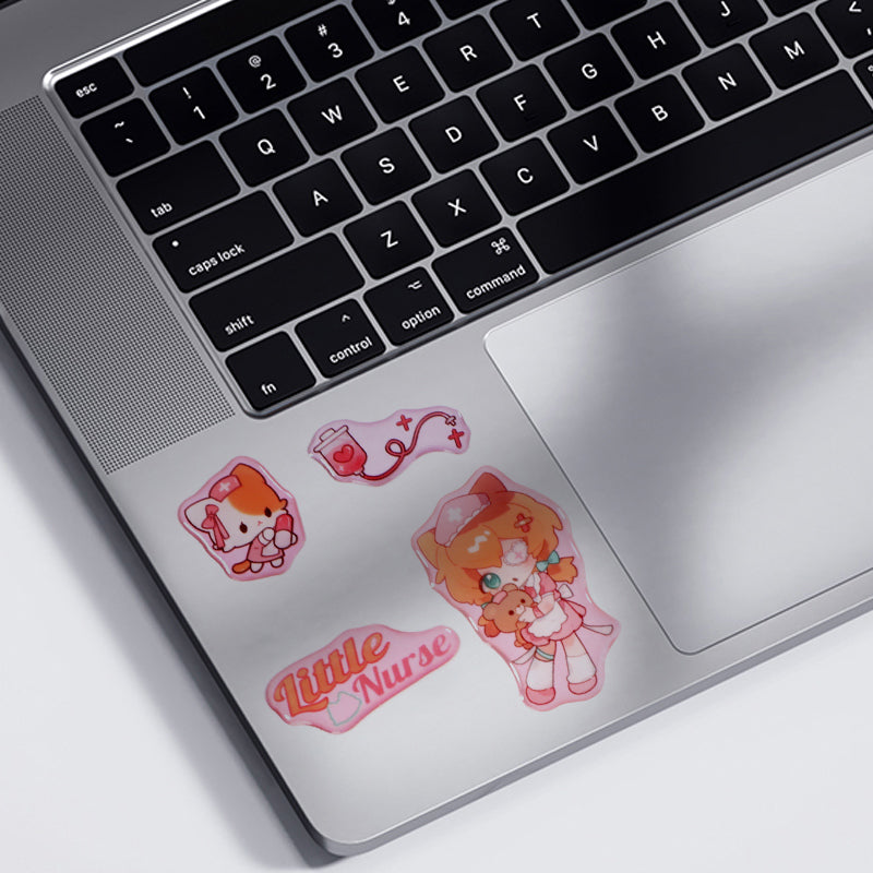 Hojas de pegatinas de epoxi personalizadas 