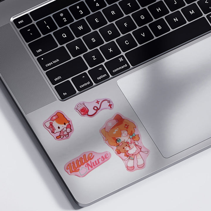 Hojas de pegatinas de epoxi personalizadas 
