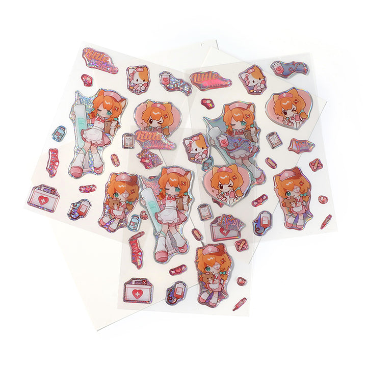 Hojas de pegatinas de epoxi personalizadas 