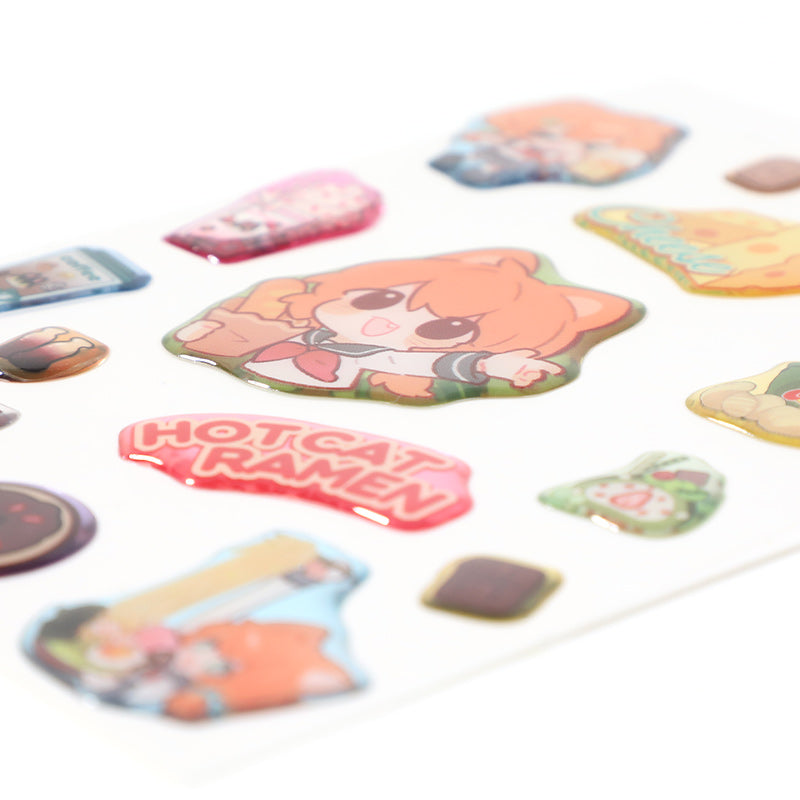Custom Epoxy Sticker Sheets
