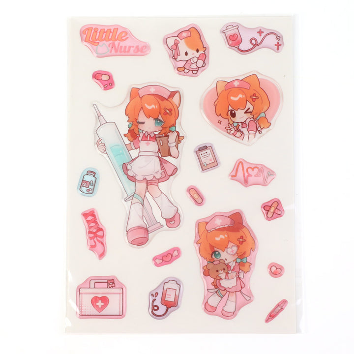 Custom Epoxy Sticker Sheets